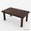 Picture of Frisco Modern Solid Wood Rectangular Rustic Dining Room Table