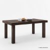 Picture of Frisco Modern Solid Wood Rectangular Rustic Dining Room Table