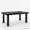 Picture of Frisco Modern Solid Wood Rectangular Rustic Dining Room Table