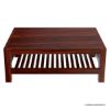 Picture of Portland Contemporary Rustic Solid Wood 2 Tier Coffee Table