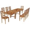 Picture of Bluffton Classic Solid Rosewood Extension Dining Table Set