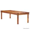 Picture of Rustic Lincoln Study Large Dining Room Table Chair Set For 10