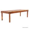 Picture of Rustic Lincoln Study Large Dining Room Table Chair Set For 10