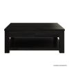 Picture of Glencoe Solid Wood Contemporary Large Square Coffee Table