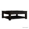 Picture of Glencoe Solid Wood Contemporary Large Square Coffee Table
