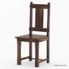 Picture of Richmond Rustic Solid Wood Square Dining Table Chair Set For 8 People