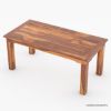 Picture of Idaho Rustic Solid Wood Casual Dining Table Chair Set w Bench
