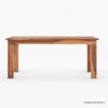 Picture of Idaho Rustic Solid Wood Casual Dining Table Chair Set w Bench