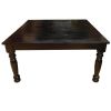 Picture of Lincoln Rustic Solid Wood Farmhouse Square Dining Table
