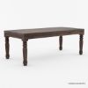 Picture of Langley Hand Carved Solid Wood Traditional Dining Table