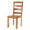 Picture of Bluffton Classic Solid Rosewood Ladder Back Dining Chair