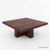 Picture of Dallas Ranch Solid Wood Square Dining Room Table Set