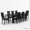 Picture of Rustic Mediterranean Eco Dining Table & Chair Set w Extensions