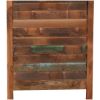 Picture of Rustic Distressed Reclaimed Wood Multi Color Dining Chair