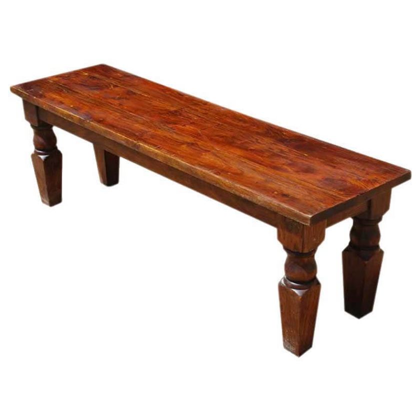 Picture of Bexley Traditional Handmade Rustic Wooden Bench