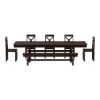 Picture of Westside Farmhouse Extendable Dining Table Bench Set
