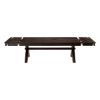 Picture of Westside Picnic Style Solid Wood Extendable Dining Table