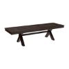 Picture of Westside Picnic Style Solid Wood Extendable Dining Table