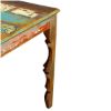 Picture of Rustic Reclaimed Wood 36 Inch Square Kitchen Table w Decorative Legs