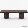 Picture of  Dallas Classic Solid Wood Double Pedestal Dining Table Set For 10 