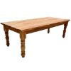 Picture of Dallas Ranch Solid Wood Farmhouse Dining Table Set For 8
