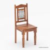 Picture of Rustic Furniture Solid Wood Dining Table and Chair Set