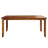 Picture of Cariboo Solid Wood Dining Table With Contemporary Tapered Legs 