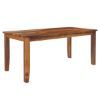 Picture of Cariboo Solid Wood Dining Table With Contemporary Tapered Legs 