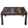 Picture of Santa Fe Rustic Solid Wood Farmhouse Square Dining Table