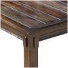 Picture of Santa Fe Rustic Solid Wood Farmhouse Square Dining Table