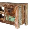 Picture of Moultrie Distressed Reclaimed Wood 4 Drawer Rustic Media TV Stand