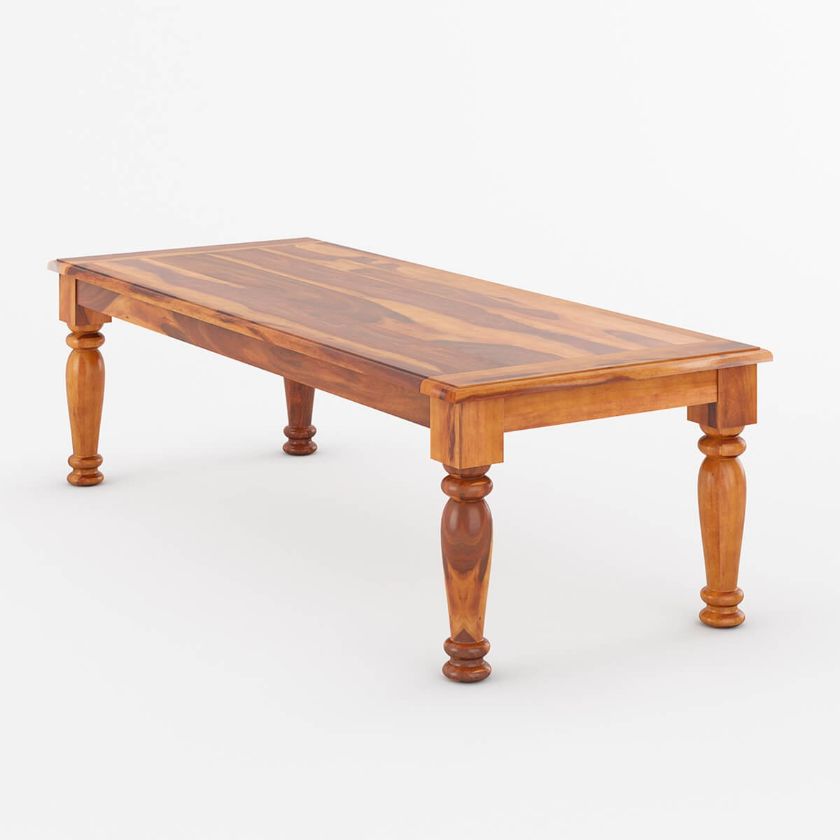 Picture of Clermont Rustic Solid Wood Large Rectangle Dining Table