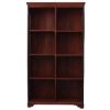 Picture of Boise 8 Open Shelf Rustic Solid Wood Large Cube Bookcase