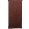Picture of Cupertino 3 Open Shelf Rustic Solid Wood Office Bookcase With Drawers