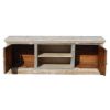 Picture of Appalachian Rustic Reclaimed Wood Media Center TV Table