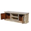 Picture of Appalachian Rustic Reclaimed Wood Media Center TV Table