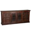 Picture of Gothic Gates Rustic Reclaimed Wood Extra Large Buffet Cabinet
