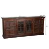 Picture of Gothic Gates Rustic Reclaimed Wood Extra Large Buffet Cabinet