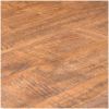 Picture of Chireno Rustic Solid Wood Trestle Pedestal Farmhouse Dining Table