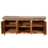 Picture of Lecanto Reclaimed Wood Furniture Rustic Wooden Windows TV Media Stand