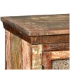 Picture of Lecanto Reclaimed Wood Furniture Rustic Wooden Windows TV Media Stand