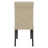 Picture of Urban Solid Wood  Canvas and Leather Parsons Dining Chair