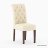 Picture of Sierra Rustic Solid Wood Dining Table with Parson Chairs Set