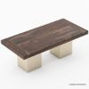 Picture of Sierra Solid Wood Sutton Double Pedestal Dining Table