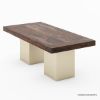 Picture of Sierra Solid Wood Sutton Double Pedestal Dining Table