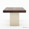 Picture of Sierra Solid Wood Sutton Double Pedestal Dining Table
