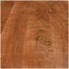Picture of Hankin Rustic Solid Wood & Iron Live Edge Dining Table