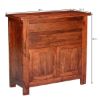 Picture of Mission Classic Acacia Wood Buffet Sideboard Cabinet