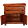 Picture of Mission Classic Acacia Wood Buffet Sideboard Cabinet