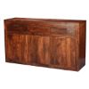 Picture of Modern Simplicity Acacia Wood Buffet Cabinet with Drawer